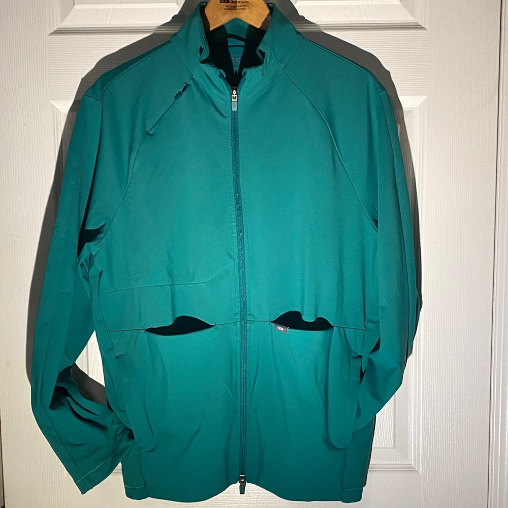 Figs Men's Teal Lightweight Jacket